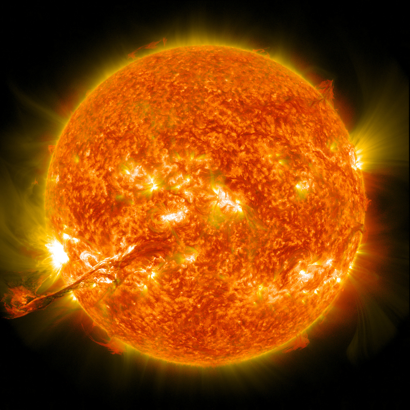 Illustration for article titled This Is the Most Astonishing Solar Eruption I've Ever Seen